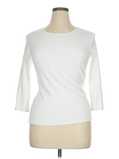 Pre-owned Only Hearts 3/4 Sleeve T-shirt In White