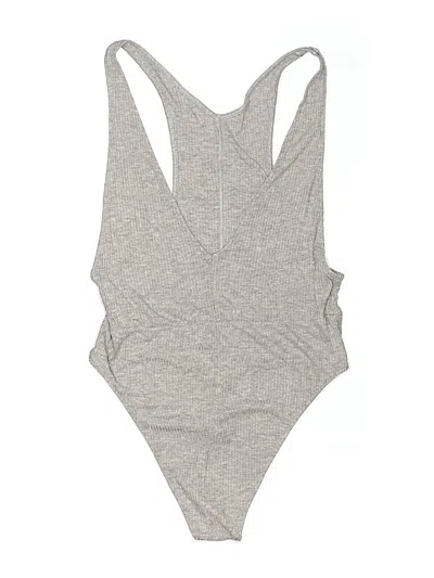 Pre-owned Only Hearts Bodysuit In Gray