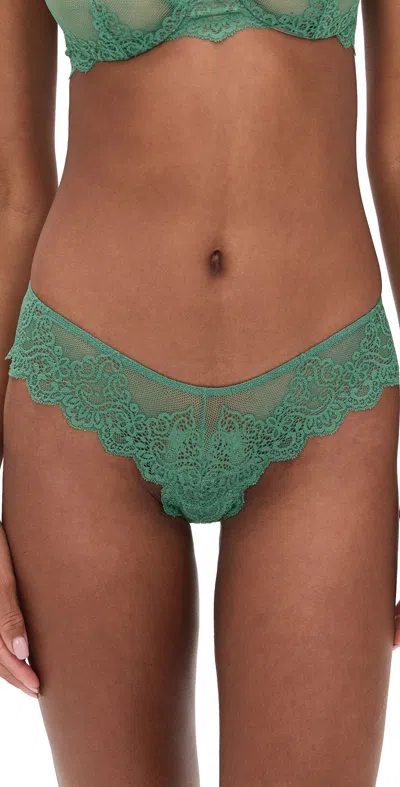 Only Hearts Brazilian Bikini Panties Martini In Green
