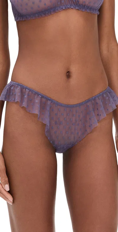 Only Hearts Butterfly Briefs Plum In Purple