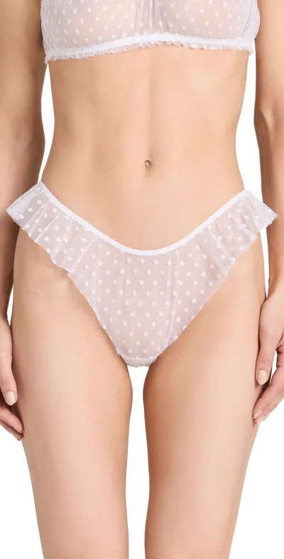 Only Hearts Butterfly Briefs White