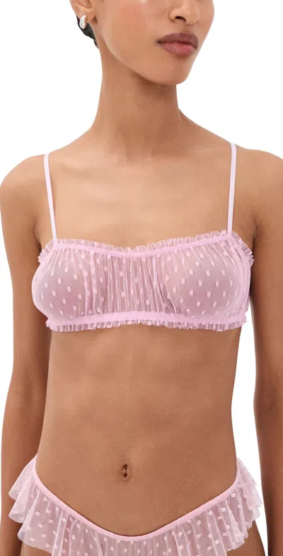 Only Hearts Coucou Lola Joey Bralette Candy Pink