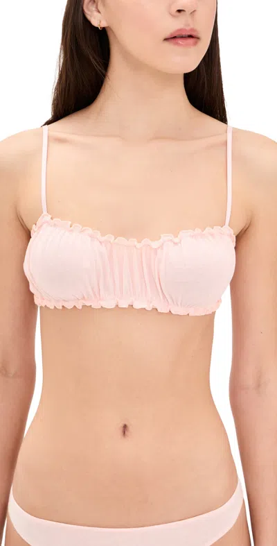 Only Hearts Joey Bralette Cotton Candy In Pink