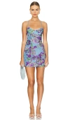 Only Hearts Lavender Bouquet Underwire Slip In 夏日天空