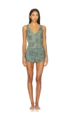 Only Hearts Lazy Mayzie Verenda Sleep Set In Green