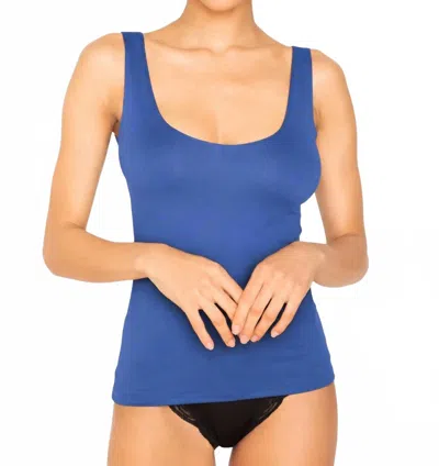 Only Hearts Low Back Tank Top In Cobalt In Blue