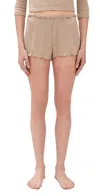 Only Hearts Marie Shorts Mocca Moose In Neutral