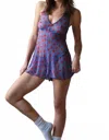 Only Hearts Picnic Club Ruby Romper In Purple In Purple