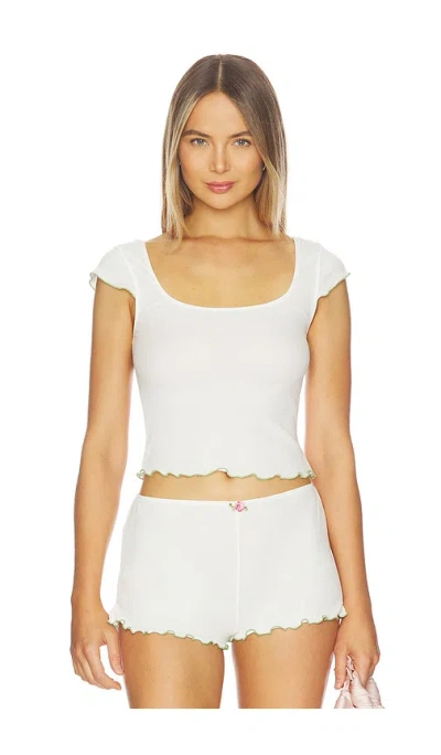 Only Hearts Portrait Tee In White