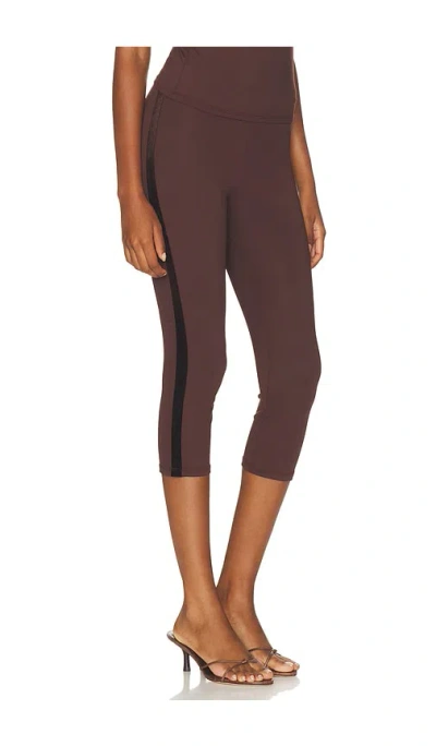 Only Hearts Right Bank Capri Pant In Brown