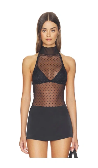 Only Hearts Rita Bodysuit In Black