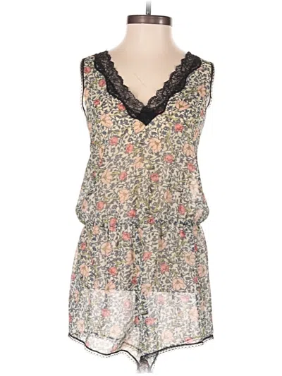Pre-owned Only Hearts Romper In Gray