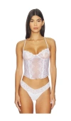 Only Hearts So Fine Corset Cami In White