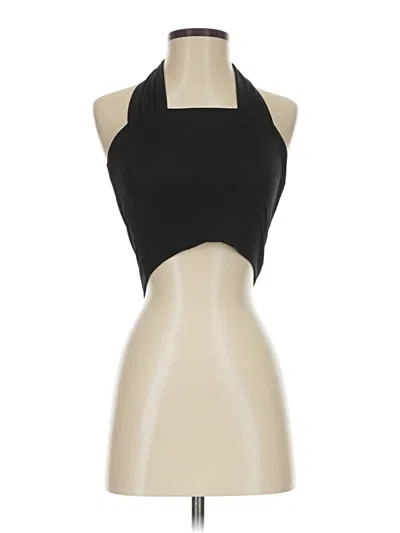 Pre-owned Only Hearts Tank Top Black Halter Neckline Tops