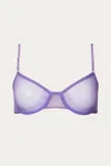 Only Hearts Whisper Underwire Bra In Violet In Multi