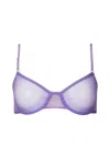 Only Hearts Whisper Underwire Bra In Violet In Purple