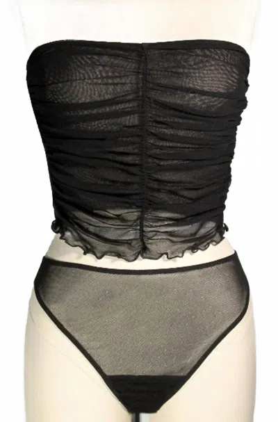 Only Hearts Women's Tulle Arrow Brief In Black