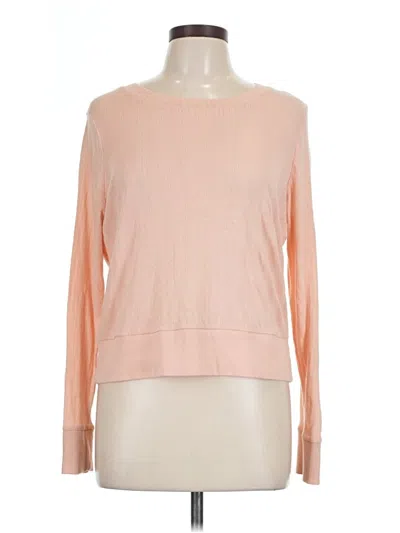 Pre-owned Only Long Sleeve T-shirt In Pink