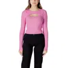 Only Multicolor Marabou Sportswear In Pink