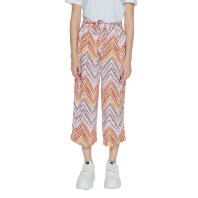 Only Multi Viscose Jeans & Women's Pant In Multicolor