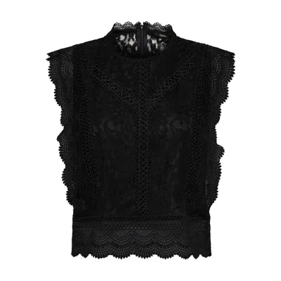 Only Nylon Tops & Women's T-shirt In Black
