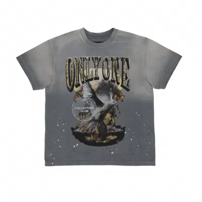 Only One Men's Vintage Splatter Dove Tee In Gray