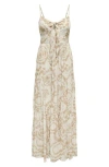 Only Onlchiara Sleeveless Maxi Dress In Neutral
