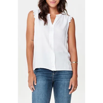 Only Onlkimmi Sleeveless Top In White