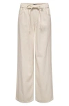 Only Onsilla Pull-on Wide Pants In Neutral