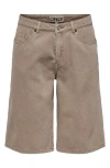 Only Onsilla Shorts In Brown