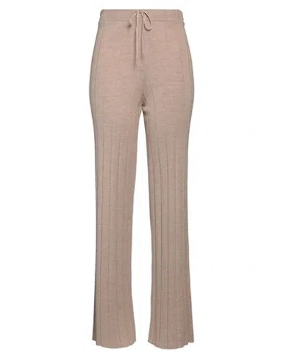 Only Our Story Woman Pants Sand Size M Acrylic