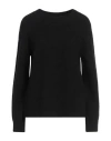 Only Our Story Woman Sweater Black Size Xl Wool, Polyester, Alpaca Wool, Nylon, Elastane