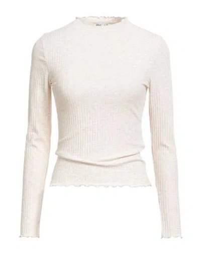 Only Our Story Woman Sweater Ivory Size L Polyester, Viscose, Elastane