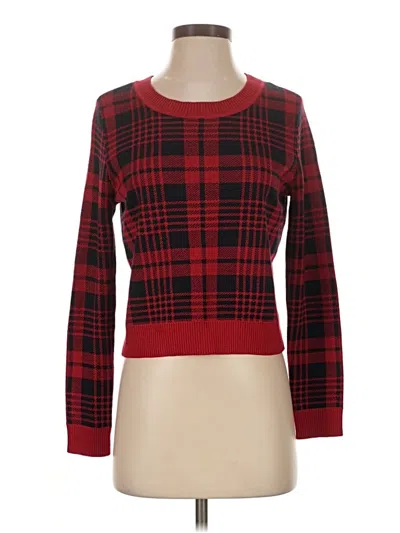 Pre-owned Only Pullover Sweater In Red