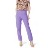 Only Purple Polyester Pant In Purple