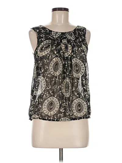 Pre-owned Only Sleeveless Blouse In Black