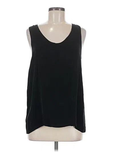 Pre-owned Only Sleeveless Top Black Scoop Neck Tops