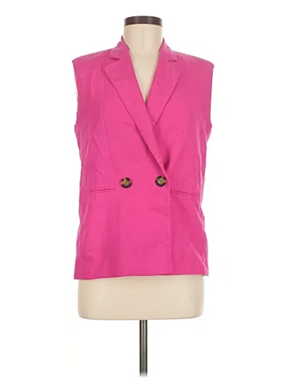 Pre-owned Only Sleeveless Top Pink Cowl Neck Tops