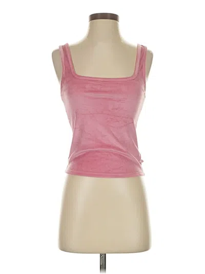 Pre-owned Only Sleeveless Top Pink Scoop Neck Tops