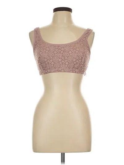Pre-owned Only Sports Bra In Brown