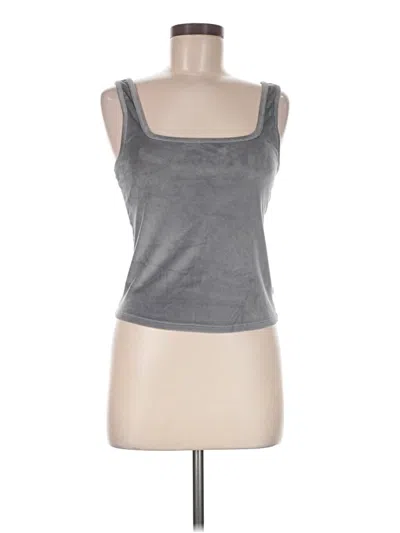 Pre-owned Only Tank Top Gray Strapless Neckline Tops