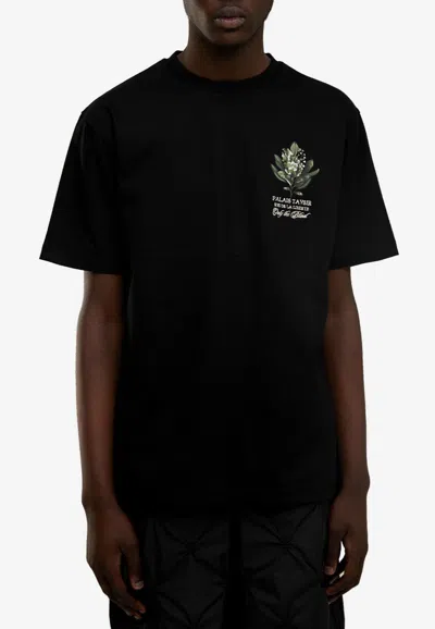 Only The Blind Botanical Embroidered T-shirt