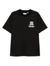 Only The Blind By Invitation Embroidered Cotton T-shirt