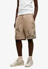 Only The Blind Colibri Hummingbird Shorts In Brown