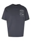 Only The Blind Cotton T-shirt In Gray