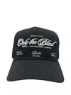 Only The Blind Logo-embroidered Trucker Cap In Black