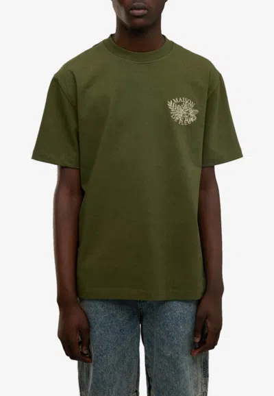 Only The Blind Maison De Fleur Embroidered T-shirt