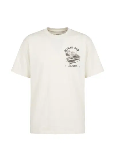 Only The Blind Riviera Charter Graphic-print T-shirt In Neutral