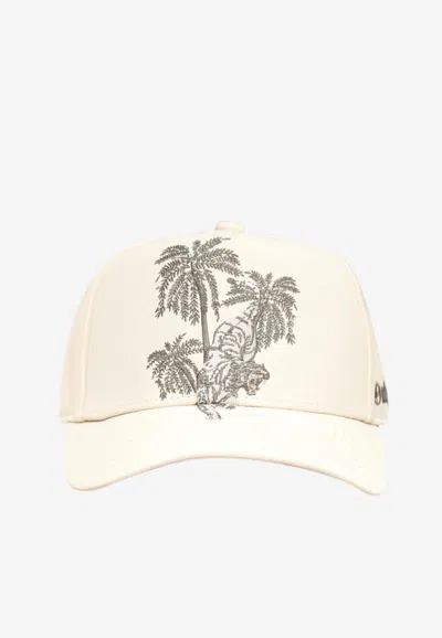 Only The Blind Sandstorm Tiger Embroidered Baseball Cap