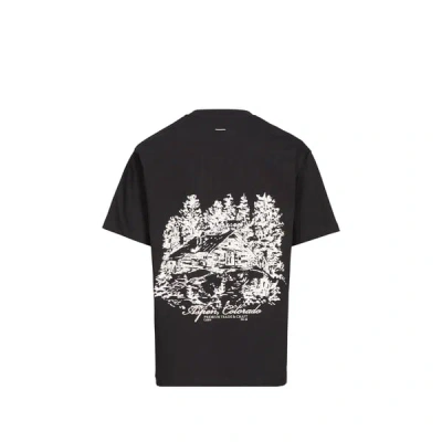 Only The Blind T-shirt Imprimé En Coton In Black